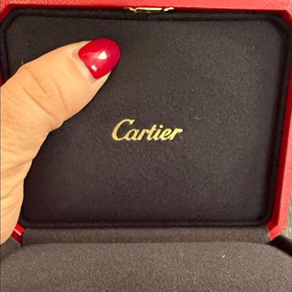 Cartier Red and Black Jewelry Box - Picture 7 of 7